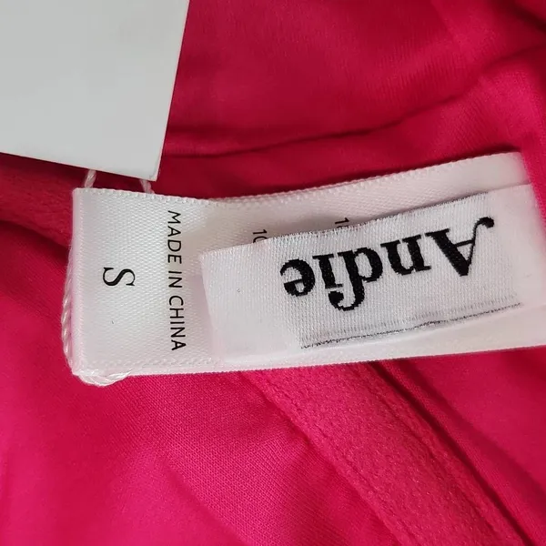 Andie Hot Pink One-Piece Swimsuit NWT Small Pink One Piece Swimwear - Image 11