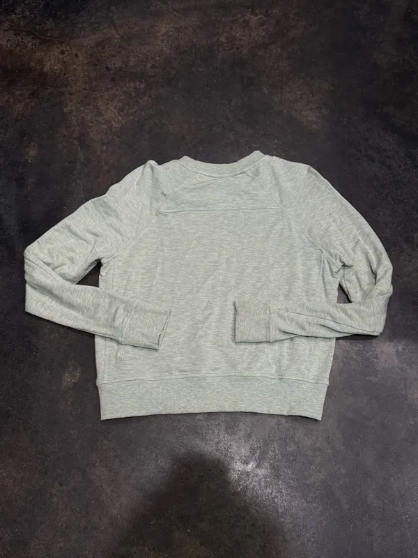 Lululemon Light Sage Green Lightweight Pullover Sweatshirt  - Image 2