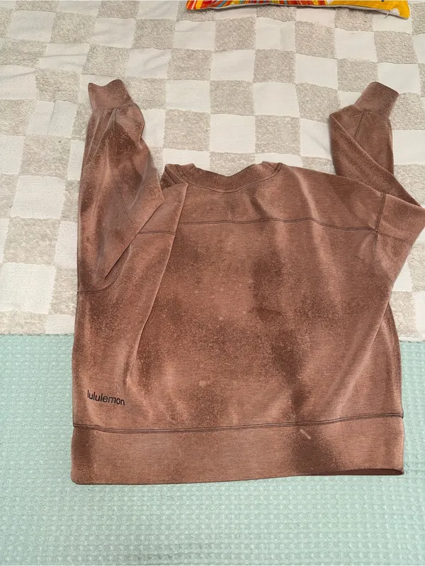 Lululemon Softstreme Perfectly Oversized Cropped Crew size 4‎ - Image 4