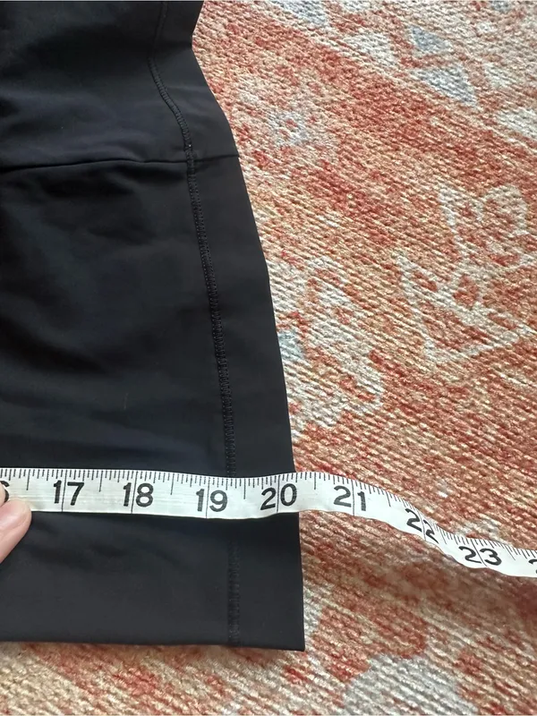 Lululemon Simply Sleek 2-in-1 Tank Black W1BSKS Ultralu™ fits a medium - Image 6
