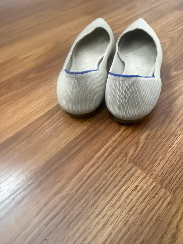 Rothy's The Point Flax Birdseye Neutral Flats Size 9.  - Image 4