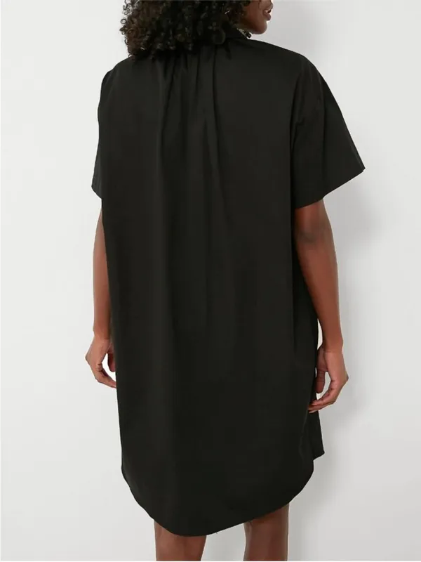 Tuckernuck Pomander Place Oakley Black Short-Sleeve Dress - Image 3