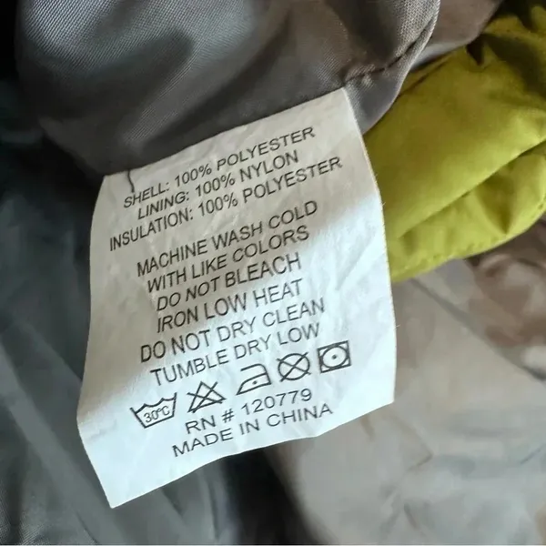 ARCTICA Down Puffer‎ winter Ski Jacket Light Fill Green Waterproof Medium - Image 3