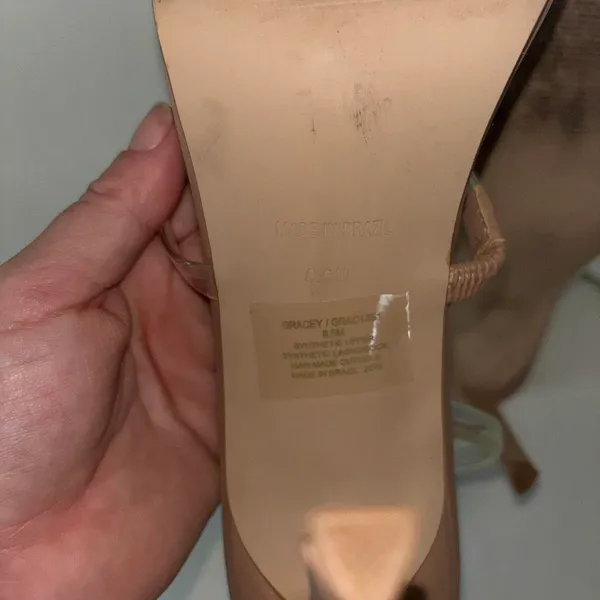 Steve Madden clear strap heels  - Image 5