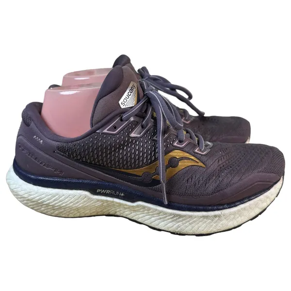 Saucony Triumph 18 S10595-20 Purple Running Sneaker Shoe Women's Size 8.5 - Image 8
