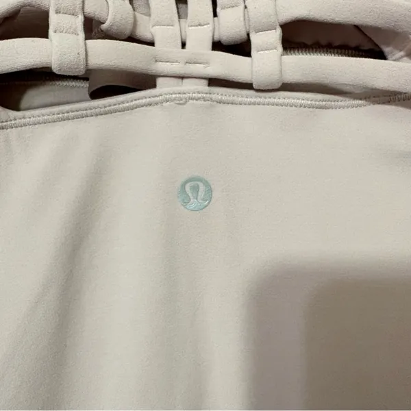 Lululemon Slide With Me Tank Light Support Porcelain Pink Size 4 - Image 7