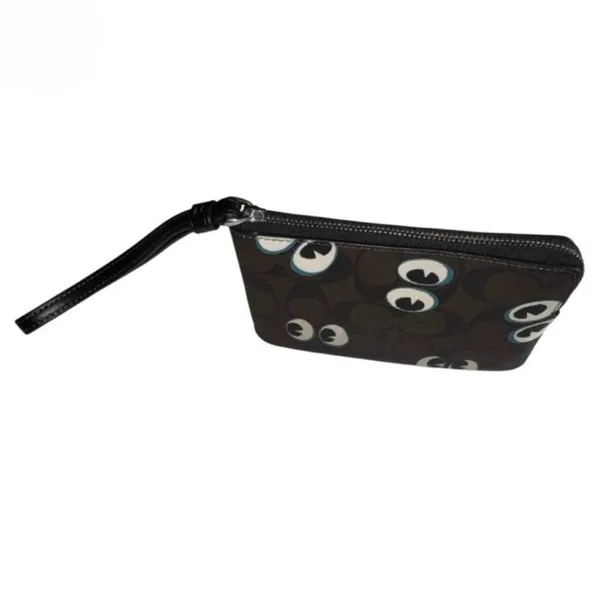 COACH Corner Zip Halloween Eyes Wristlet New with Tag MSRP $88 SOO very rare - Image 5