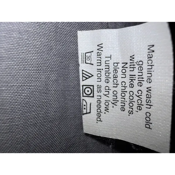 J.Crew Womens Strapless Chambray Cotton‎ Button Front Dress Blue Gray Size S - Image 8