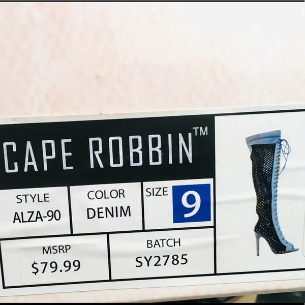 Cape Robbin Alza-90 Thigh High Peep Toe Boots - Image 13