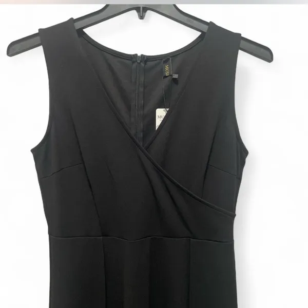MUSHARE V Neck Sleeveless Split Formal Dress Cocktail Party Prom Long Dress - Image 6