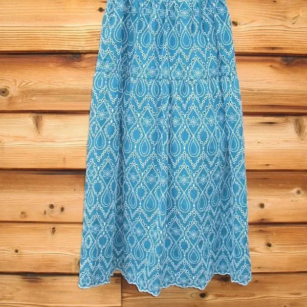 Shoshanna Zona Eyelet Midi Dress - Image 8