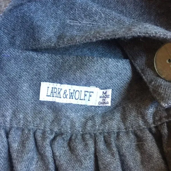 Lark &‎ Wolff by Urban Outfitters medium wool grey dress - Image 7