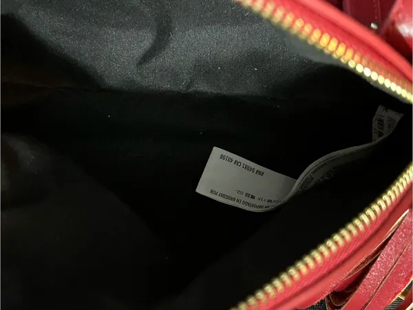 Forever 21 Women’s Red Crossbody Shoulder Tassel Bag - Image 13