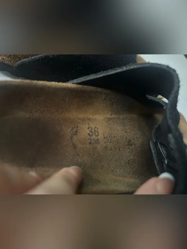 Birkenstock Arizona Suede Leather Sandals 36 - Image 8