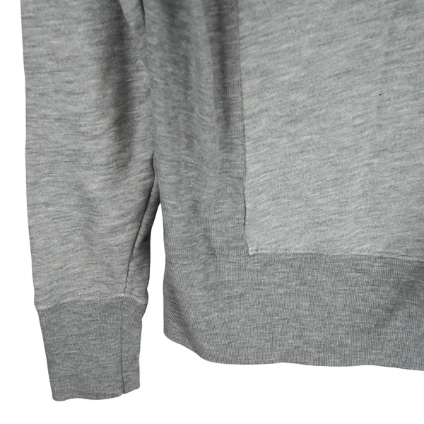 Madewell Hometeam Crewneck Sweater Size S Gray Colorblock Pullover‎ Knit Cotton - Image 10