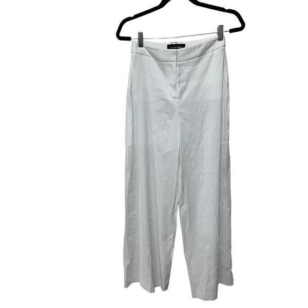 Kobi Halperin Maureen Linen Blend High Waist‎ Wide Leg Pants Size 2 - Image 6