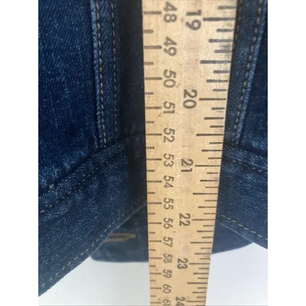 Charter Club Vintage Womens Denim Jacket 90’s M Dark Wash - Image 7