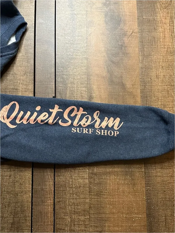Quiet Storm Sun and Sea Graphic Sweatshirt - Cozy Vintage Vibes - Image 7