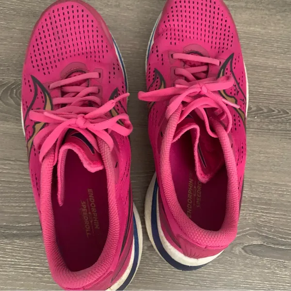 Saucony Endorphin Speed 3 Running Shoe 10 Prospect Quartz Pink - Image 9