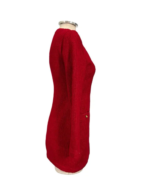 Zara Tweed Weave Dress Size XS - Image 3