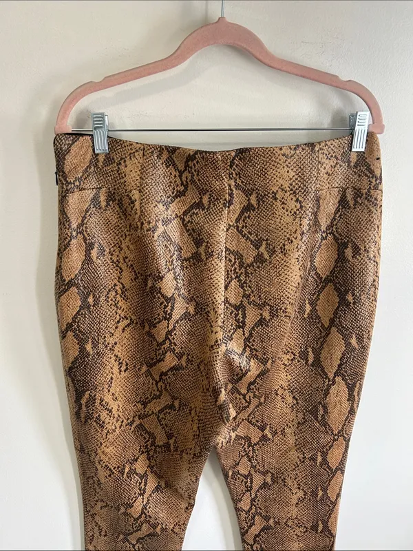 Zara Snake Print Leggings - Image 4