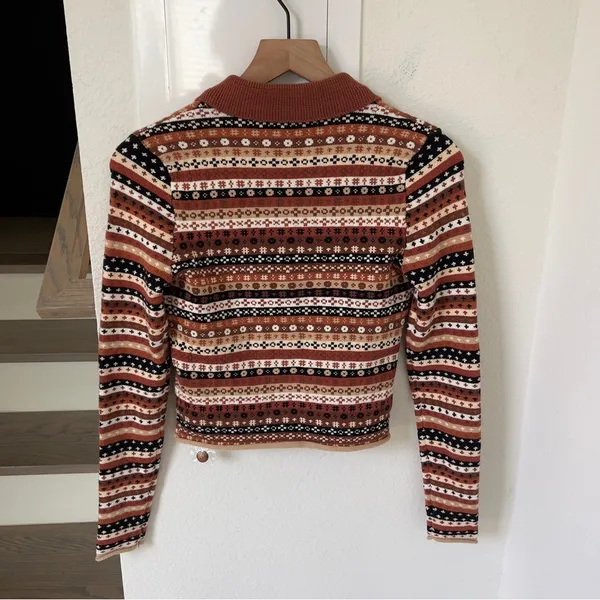NWT Free People Oak And Pine Cardigan in Brown - Image 4