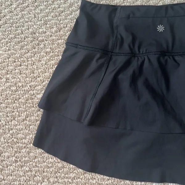 Athleta Black Ruffle Tennis Skirt - Image 12