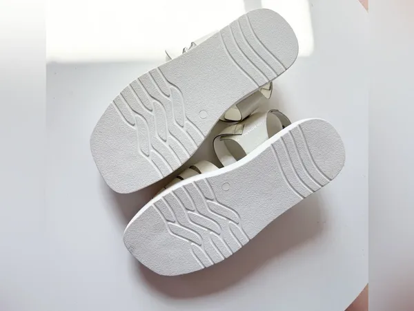 Free People Finn White Fisherman platform sandals - Image 8