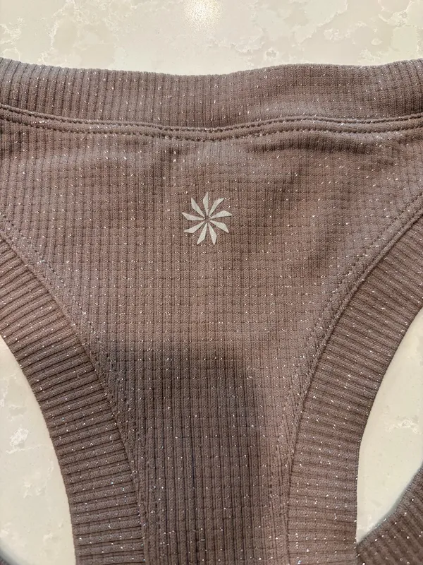 Athleta Workout Tank with Subtle Shimmer - Image 3