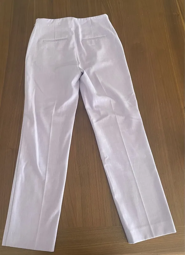 Ann Taylor Lilac Pleated Pants - Image 2