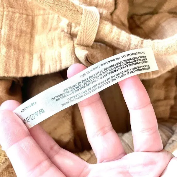 Free People Suits You Set Pants Orange Tan Size S OB1143404 - Image 3