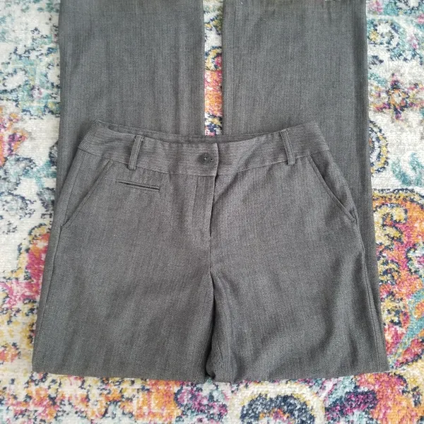 Rafaella Wide Leg Classic Fit Trouser Dress Pants - Image 2