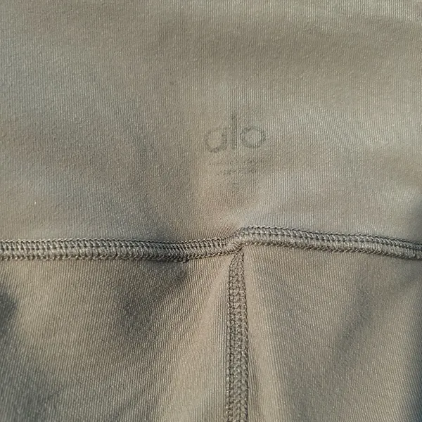 Alo Yoga High-Waist Airbrush Legging Purple Dusk Grey Size Small Full Length - Image 4