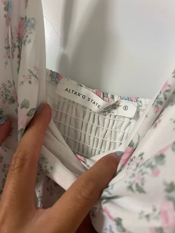 Altar'd State Romper Floral - Image 3