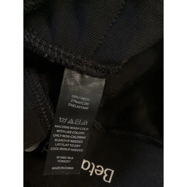 Betabrand Dress Pant Yoga Pants Black Bootcut XL W1682-BLK - Image 8