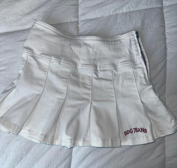 Urban Outfitters BDG white pleated skirt - Image 2