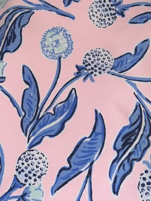 Lilly Pulitzer Luxletic UPF Monica Golf Skort Pink Tropics Par Tee Time Golf 00 - Image 3