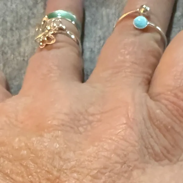 Gold and Silver Toe Ring Set NWT - Image 3