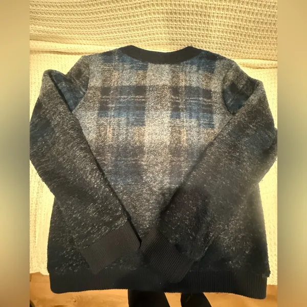 Pendleton Women’s small Plaid Wool Cardigan 45%wool - Image 5