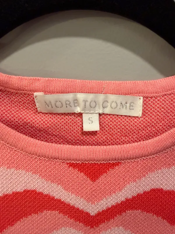 Revolve More To Come Harper Heart Print Cropped Top Pink Multi - Image 5