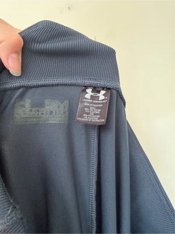 Under Armour Gray Athletic Pants - Image 7
