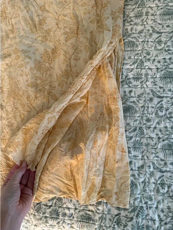 Anne Klein silk skirt - Image 4