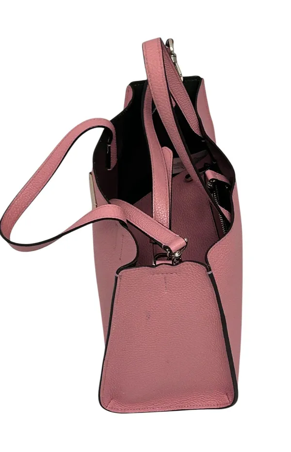 Sam Medium Satchel Rococo Pink Leather - Image 8