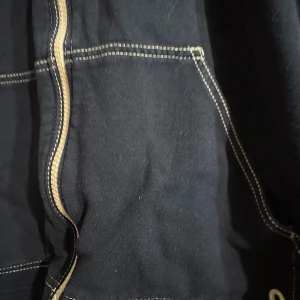 VINTAGE Lauren Ralph Lauren Dark Blue Hoodie - Image 7