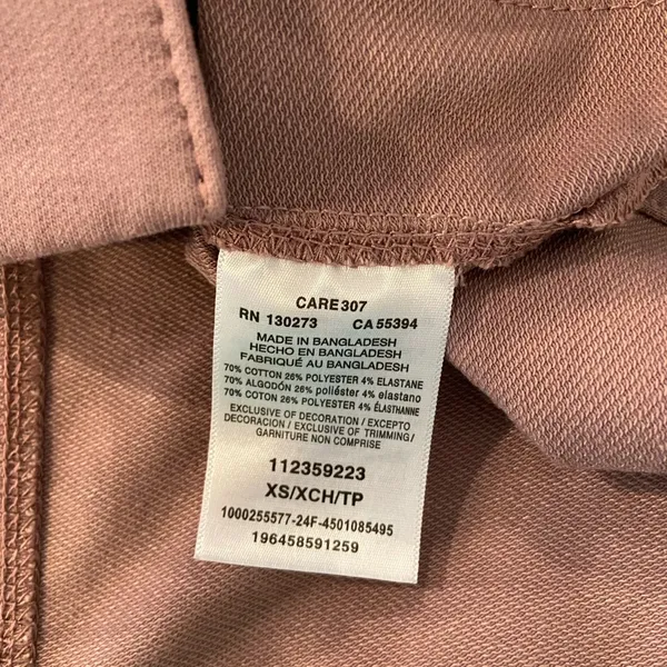 NWT Lee Layers Size XS Mauve Long Sleeve Button Front Collared Shacket Shirt - Image 11