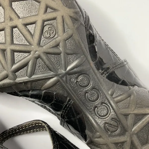 Ecco black‎ sandals size 39 - Image 7