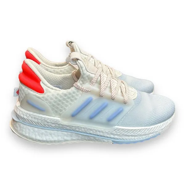 adidas X_Plrboost Beige Halo Blue Women Running‎ Sports Sneakers HP3143 Size 11 - Image 4