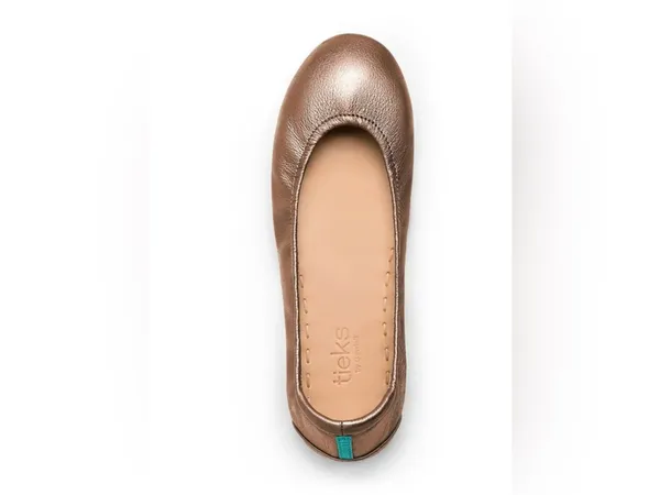 Tieks by Gavrieli Metallic Bronze Ballet Flats Size 8 - Image 3