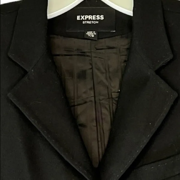 Express Stretch Wool Blend‎ Blazer - Image 2