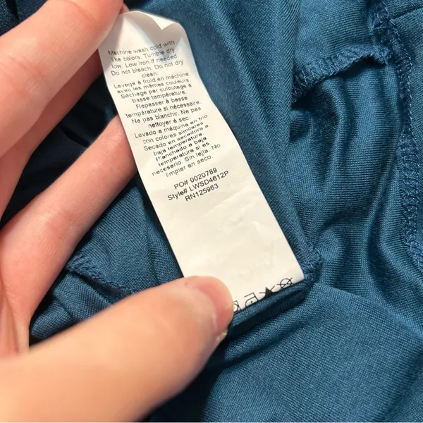 Beyond Yoga Featherweight Rebalance Tank Top Blue 1x Workout Cozy Loungewear - Image 8